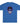 Blue/White Day of the Dead Tri-Blend Crew Tee — 4:5 social hero