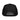 All-black hat back with adjustable snapback