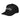 All-black CUTTER hat left-front supplier mockup