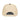 Black and natural Cutternation Upside Down CUTTER 3D puff embroidered baseball hat, back view
