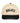 Cream and black hat front with black upside-down CUTTER larger-arc embroidery