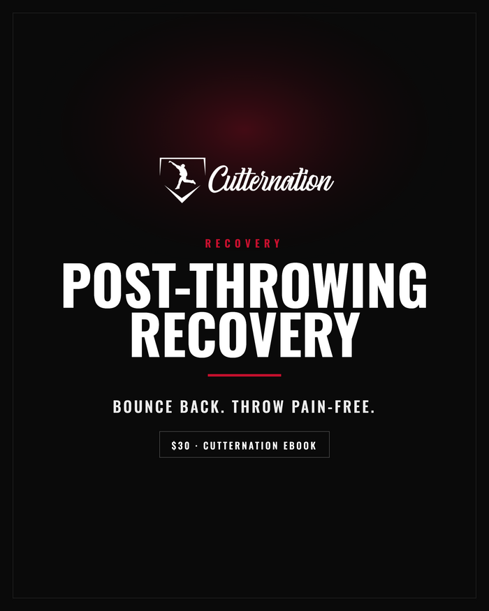Post-Throwing Recovery Guide (eBook) — post-throwing recovery guide ebook cover