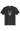 Black youth baseball performance shirt with the 5-inch Coastal Skull logo centered on the front.