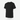 Black youth baseball performance shirt with a clean undecorated front; the Home Plate logo appears only on the left sleeve.