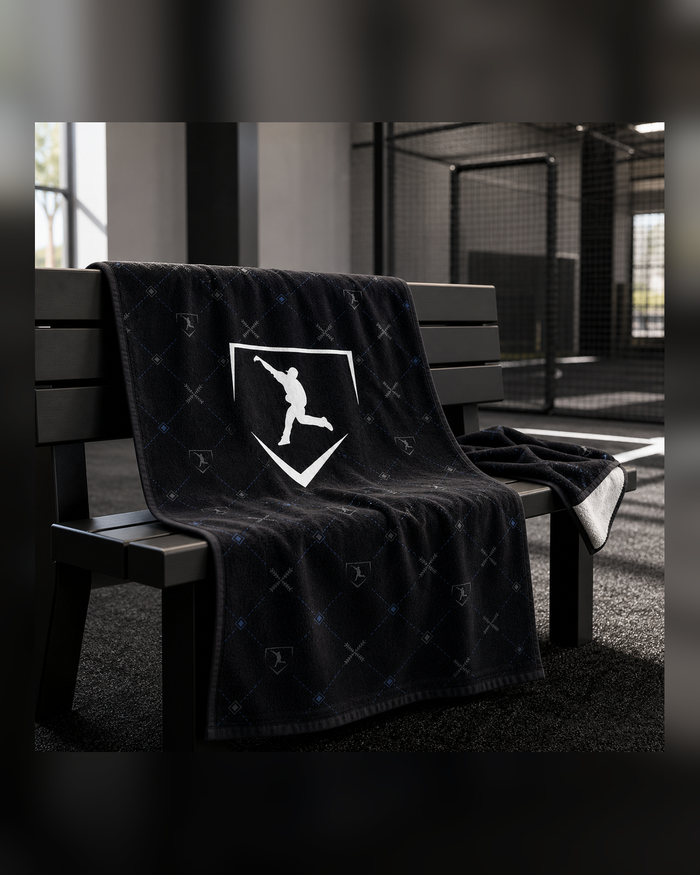 Premium Training Towel — Cutternation towel in indoor training facility