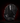 Cutternation custom all-black baseball glove in dramatic red and black studio lighting