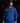 Youth baseball player wearing a royal blue Cutternation Bangerz hoodie in a dark batting cage