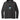 Cutternation Coastal Skull Thin Performance Hoodie – Reflective Lenses — jet black - pc380h - front view