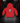 Youth Baseball Hoodie — Columbia Blue & Red Day of the Dead — Cutternation 4:5 product hero in a black and red indoor baseball training facility